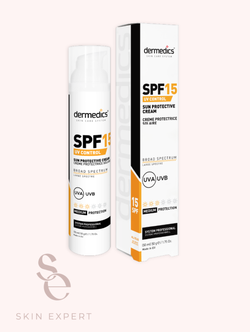 SPF 15 fényvédő krém feszesítő hatással
